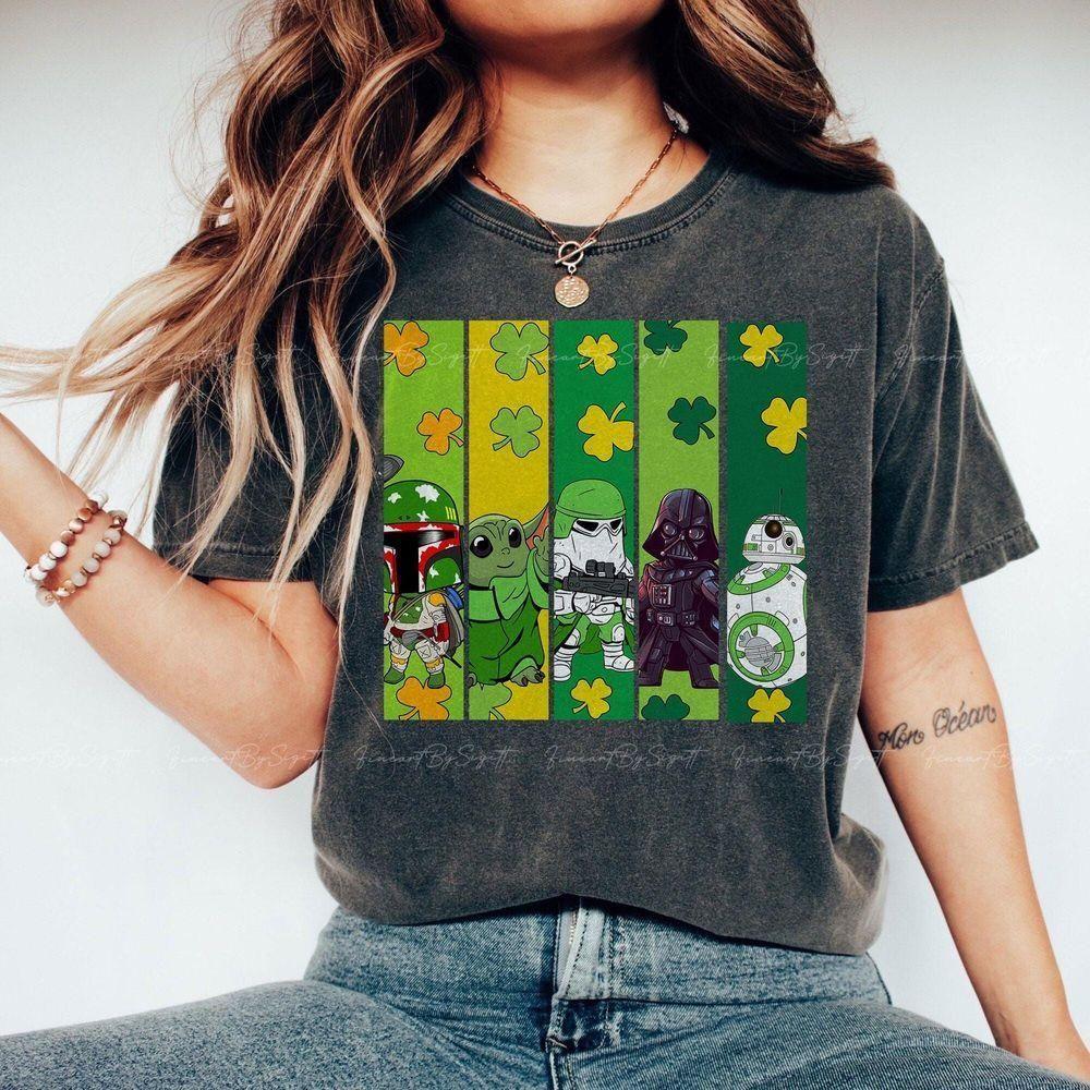 Saint Patricks Day Star Wars Vuitino Shirt
